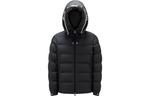 Пуховик мужской черный Moncler - фото