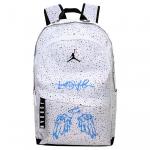 Jordan Полиэстеровый рюкзак унисекс белый - фото