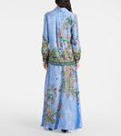 Рубашка с принтом Etro, Print On Blue Base - фото 3