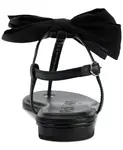 Женские сандалии Cristi Bow Flat KARL LAGERFELD PARIS, черный - фото 3