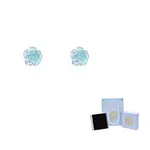 DJIN Серьги-гвоздики из серебра 925 пробы - фото