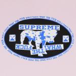 Футболка Supreme Dalmatian Tee 'Light Pink' - фото 3