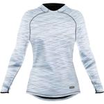 Женская толстовка Cloudchaser Base Layer Blackstrap, Hatched Snow - фото 2