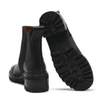 Кожаные ботильоны Mallory See by Chloé, черный - фото 4