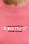 Футболка Guess Jeans, розовый - фото 5