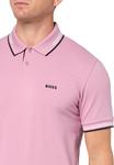BOSS Мужская поло Paul, Orchid Haze - фото 3