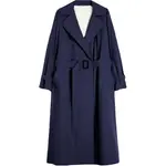 Тренчкот женский WEEKEND MaxMara, синий - фото
