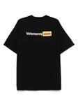 Футболка с логотипом VETEMENTS, черный - фото 2