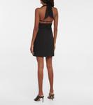 Мини-платье из шерсти La Robe Limao Jacquemus, черный - фото 3