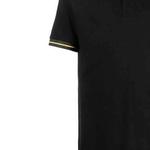 VERSACE JEANS COUTURE Мужская черная поло - фото 8