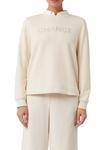 Толстовка comma Sweatshirt, Beige - фото 6
