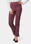 Брюки GOLDNER Stretchhose LOUISA, бордо - фото