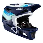 Шлем Leatt MTB Gravity 4.0 downhill, синий - фото