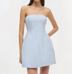 Арта бюстье мини-платье с эффектом мятой ткани JONATHAN SIMKHAI, Prewrinkled - фото