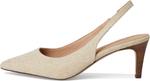 Туфли Cole Haan Vandam Sling Back Pump 65 mm, цвет Natural Canvas - фото 4