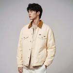 Куртка Schott Canvas Down Trucker Jacket Supreme, флуоресцентный оранжевый - фото 4