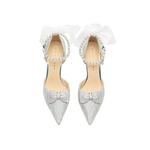 Ainer-cat Ainer cat Slim Heel High Heels Women's Silver - фото 12