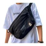 Nike Тканевая поясная сумка Regular Unisex черная, Frog - фото 4