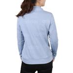 Женская синяя толстовка Adidas - фото 4