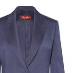 MaxMara Studio Женский деловой пиджак темно-синий - фото 5