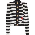 Мариньер кардиган BALMAIN, черный - фото