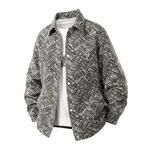 YIVIKII Куртка Unisex, Brown (16) - фото