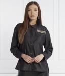 Рубашка женская Pinko блестящая, черный - фото 3