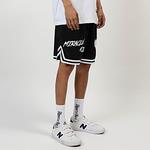 Повседневные шорты унисекс MIRACLE KILL, черная основа красный - фото 10