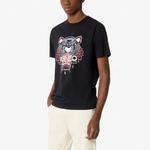 Футболка KENZO Tiger Logo Printed Tiger Head Short-Sleeved Men's Black, черный - фото 3