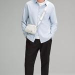 Lululemon Нейлоновая сумка кросс-боди Regular Unisex Bone & Silver - фото 5