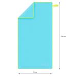 Полотенце из микрофибры 140x70 см NAR11 Nils Aqua - фото 6