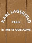 Сумочка Karl Lagerfeld Rue St-Guillaume, Light brown - фото 5