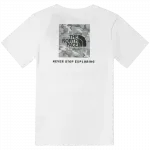 Детская футболка The North Face, белый - фото 6