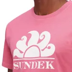 Футболка Sundek Printed logo, розовый - фото 4