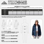 Дождевик TAHSIS PLUS | WOMEN'S WATERPROOF RAIN JACKET, BLACK Alpine North, темно-синий - фото 6