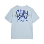 Футболка европейская версия унисекс Champion, черный - фото 8