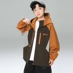 Детская куртка с капюшоном Moderate EASTERN CAMEL, оранжевый желтый - фото 11