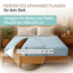 Простыня Carpe Sonno светло-голубой, 200/220 см - фото 3