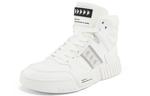 Кроссовки Kappa Skateboard Shoes Unisex High-Top Korean White/Cool Gray-012 - фото 2