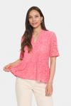 Блуза SAINT TROPEZ Zanna, розовый - фото 2