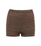 Шорты с люрексом Valentino, Multicolor. - фото