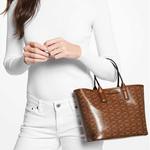 MICHAEL KORS Кожаная сумка-шоппер - фото 5