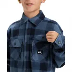 Флис Quiksilver Bering Strait full zip, синий - фото 3