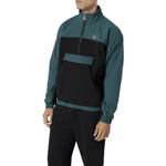 Куртка с логотипом на молнии FILA, сине-черная - фото 3