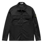 Куртка compass logo shirt jacket 'black' Stone Island, черный - фото
