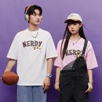 Nerdy Футболка с рукавом дроп-шоулдер унисекс pink - фото 4