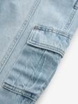 Обычные джинсы Next, синий деним - фото 3