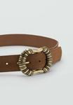 Ремень Mango Belt, Brown - фото 2