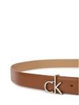 Женский ремень Ck Buckle Belt 3.0_Smooth K60K613156 Calvin Klein, коричневый - фото 3