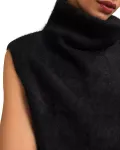 Свитер-Майка из кашемира Misty Reiss, черный - фото 4